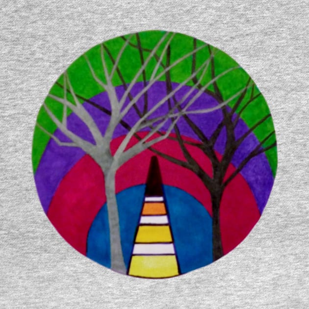 Geometric Art With Trees by ocsjake613